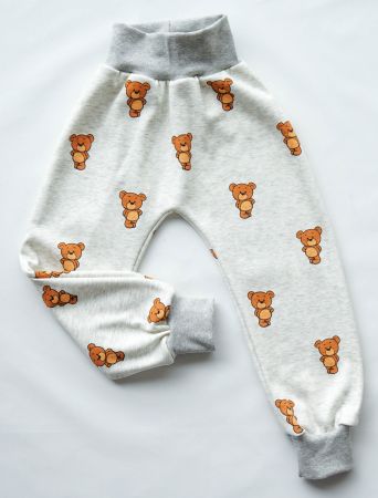 Fleece/Winter Pumphose mit Teddy/Bären Gr.98/104 NEU