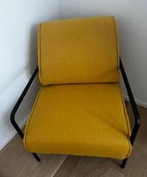 Sessel Stoff gelb