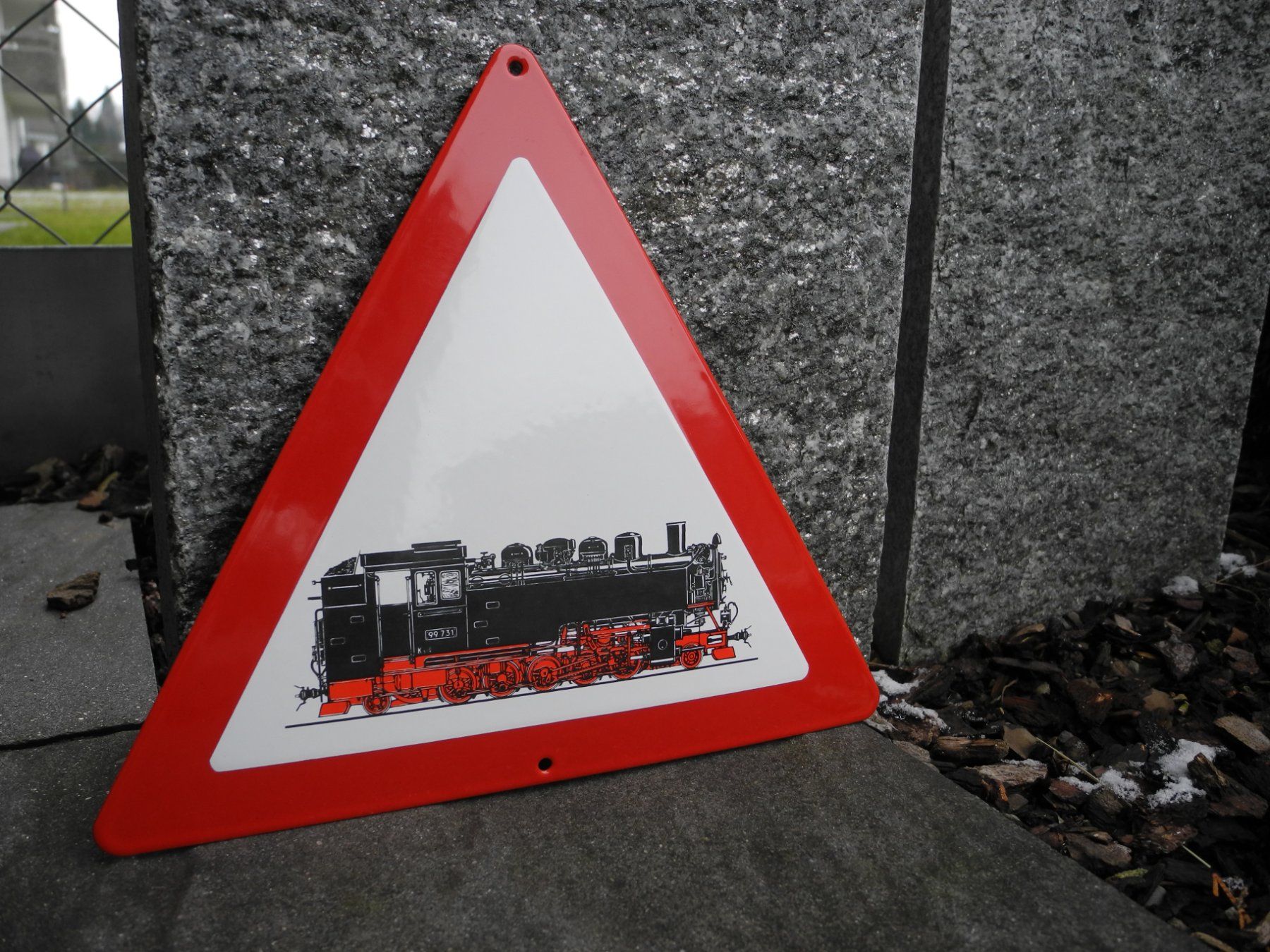 Schilder: DAMPFLOK EMAILSCHILD – Neu (gemäss Beschreibung) aus Reinach AG von Huckleberrysix 3
