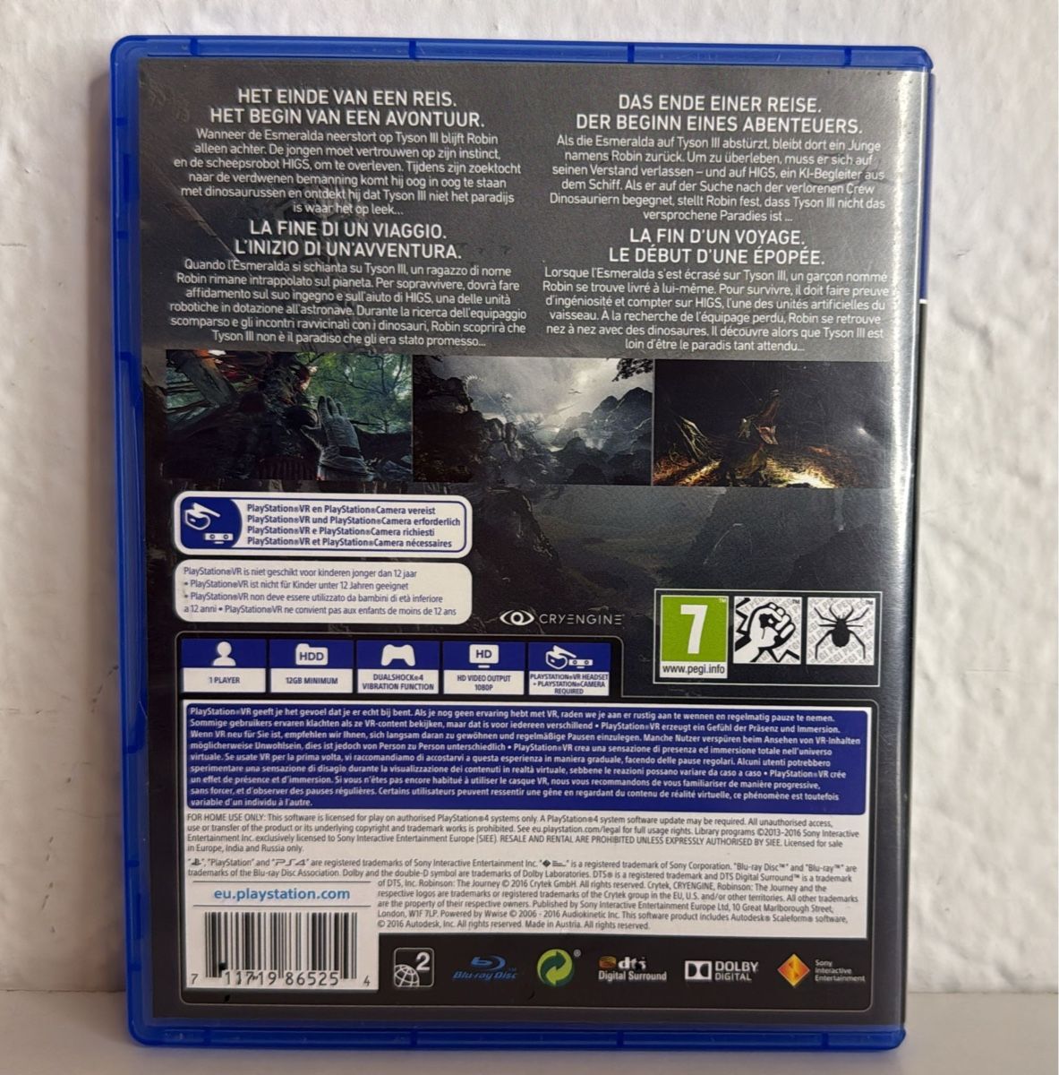 Sony Spiele: PS4/PS5 Robinson The Journey VR game - good condition – Gebraucht aus Ehrendingen von bubulence 1