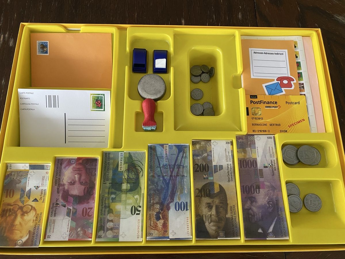 Carlit Giochi: Kinderpost La Poste Carcassonne-Spiel – Usato da Hindelbank venduto da 1374 1