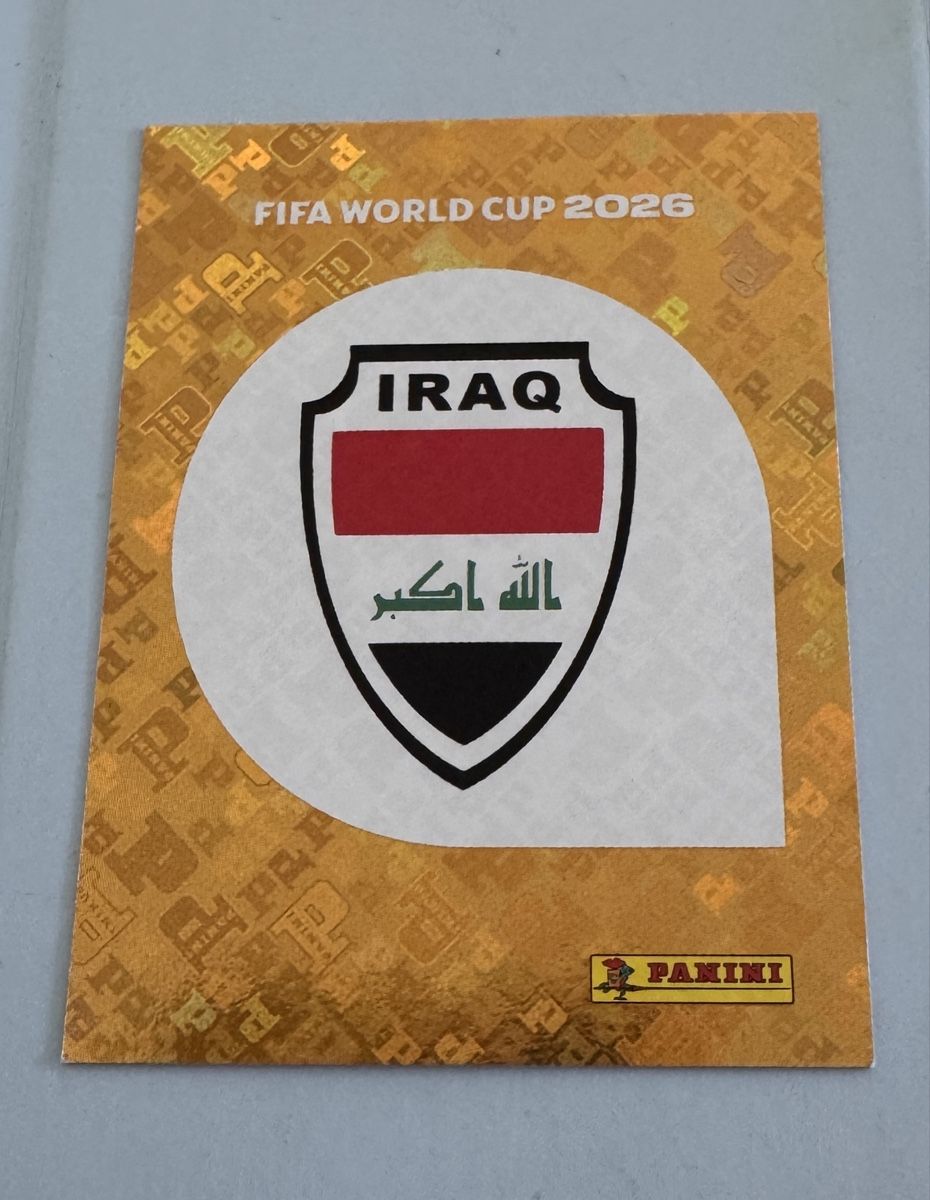 Panini Carte collezionabili: Panini Worldcup 2026 IRQ 1 – Nuovo (secondo la descrizione) da Bern venduto da tasemrah