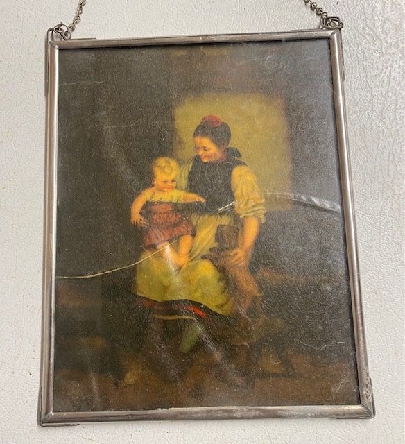 Gemälde: Quadro vintage Thomas Faed – Defekt aus Breganzona von dan_qlf5 2