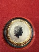 Australische Lunar Muenze 2012 Jahr des Drachen, 1/2oz