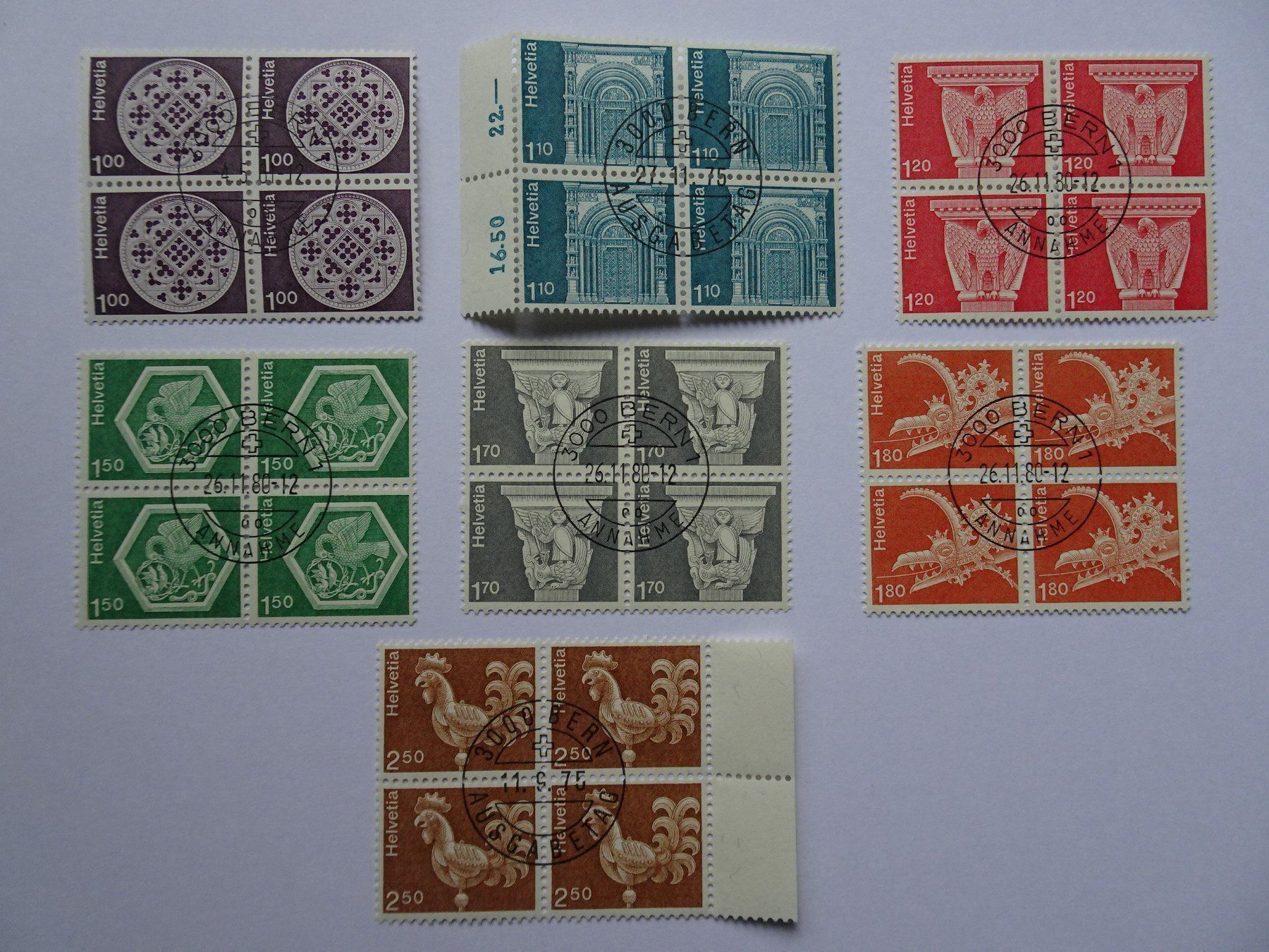 Alle Briefmarken: 1973/75 – Neu (gemäss Beschreibung) aus Aadorf von Chnorli-Furz