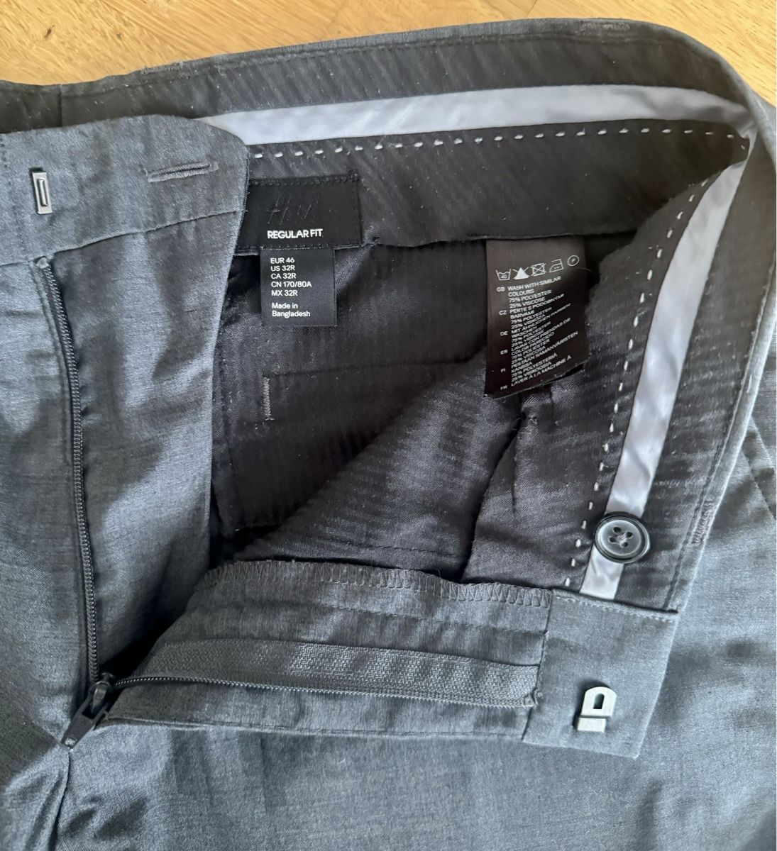 H&M Completi: Herrenanzug grau H&M – Usato da Basel venduto da superbusi 9