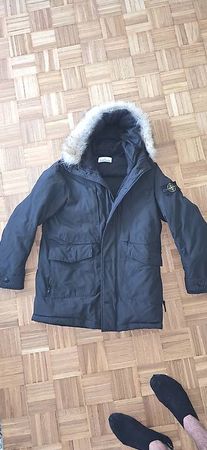 Stone Island Daunenjacke  Grösse M  Echtpelz
