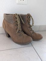 Stiefeletten Gr. 41, Braun