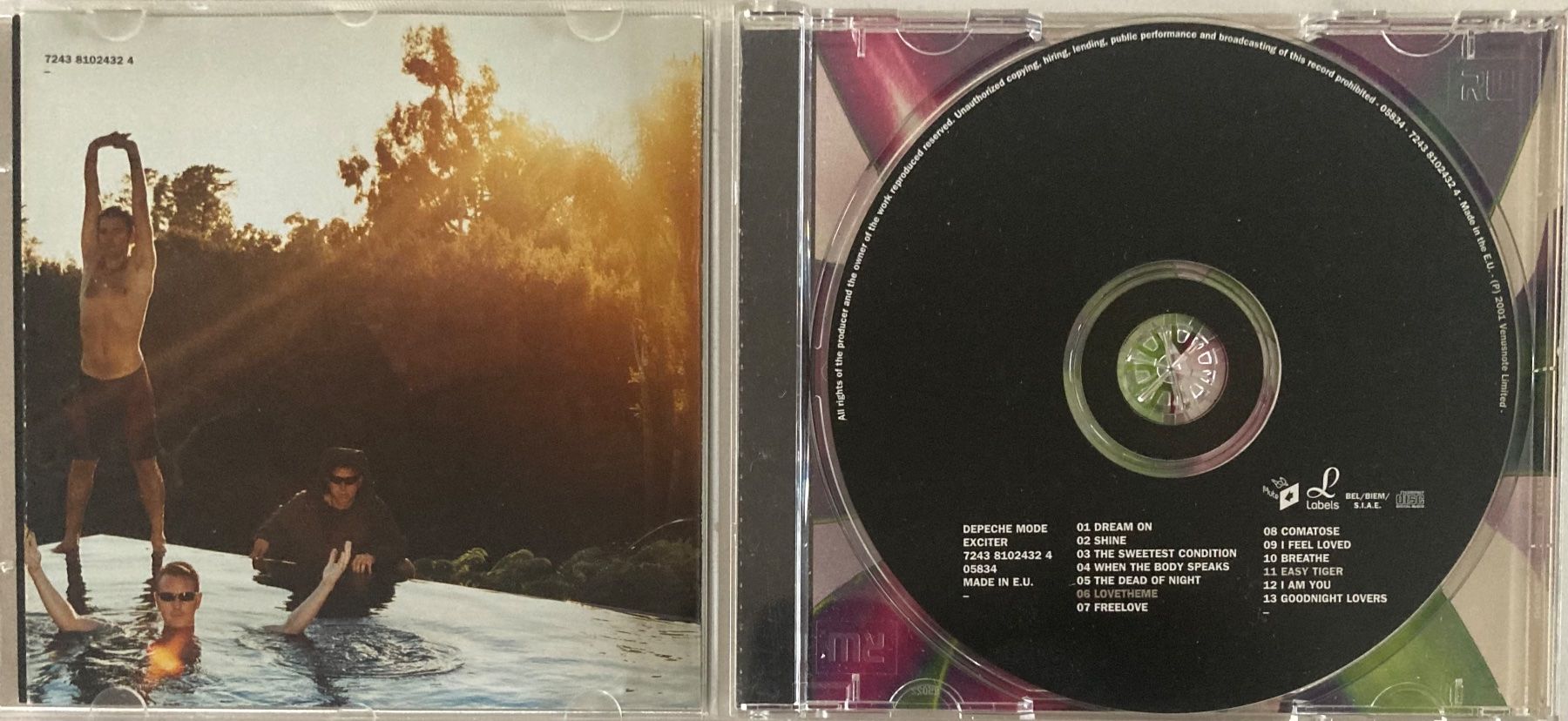 CDs: DEPECHE MODE - EXCITER – D'occasion à Poliez-Pittet par Newtown-Records 2
