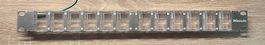 Wirewin 24 Port Patchpanel für Keystone Module, winkelbar