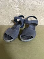 Damen Sandalen dunkelblau Grösse 39 guter Zustand