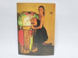 AK 1949 Jukebox Rock-Ola 1428 Pin-Up ungelaufen Pin Up