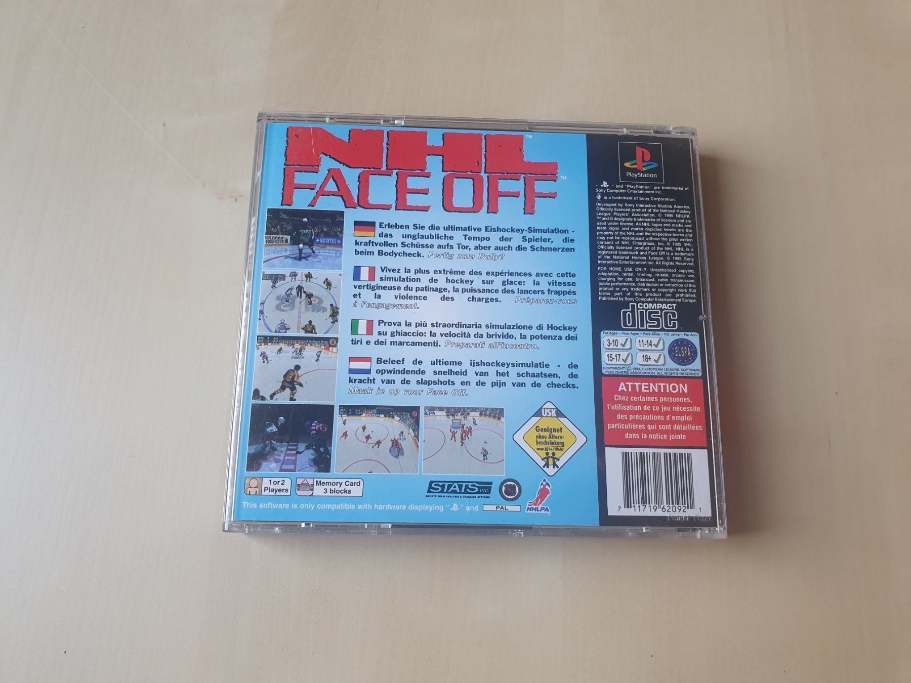 Sony Jeux: NHL Face off – D'occasion à Stansstad par collectorsshop 1