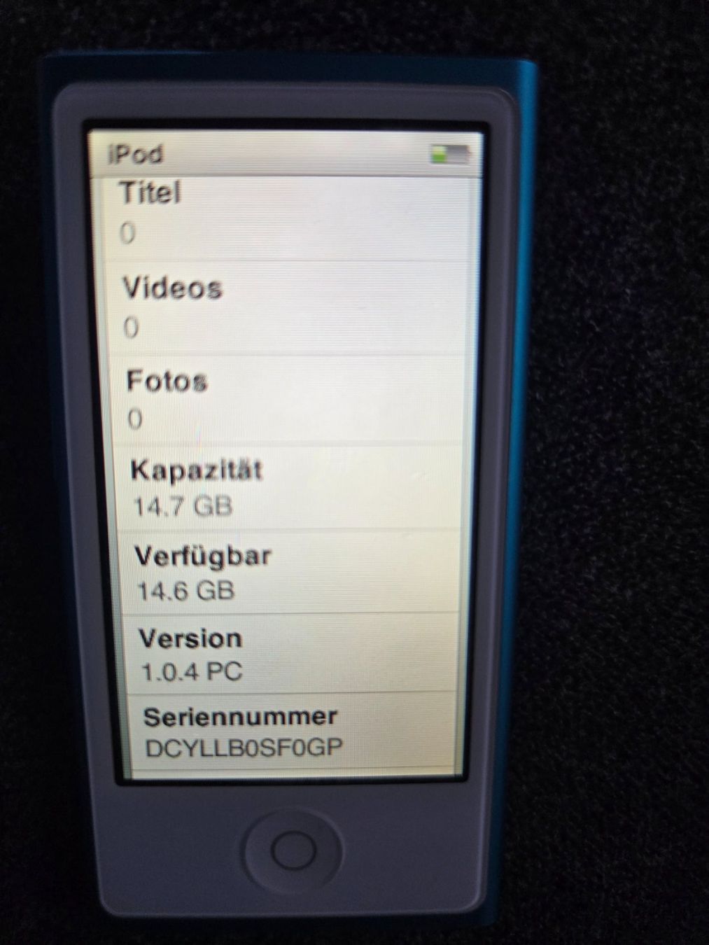Lettore multimediale portatile: IPOD Nano Touch 16 GB – Usato da Niederuzwil venduto da kleine_hexe 4