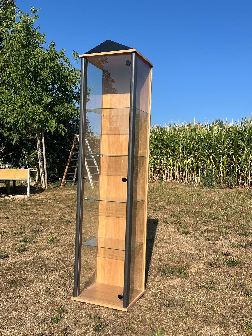 Vitrines: Glasvitrine mit 4 Tablaren – D'occasion à Allmendingen b. BE par juair 6