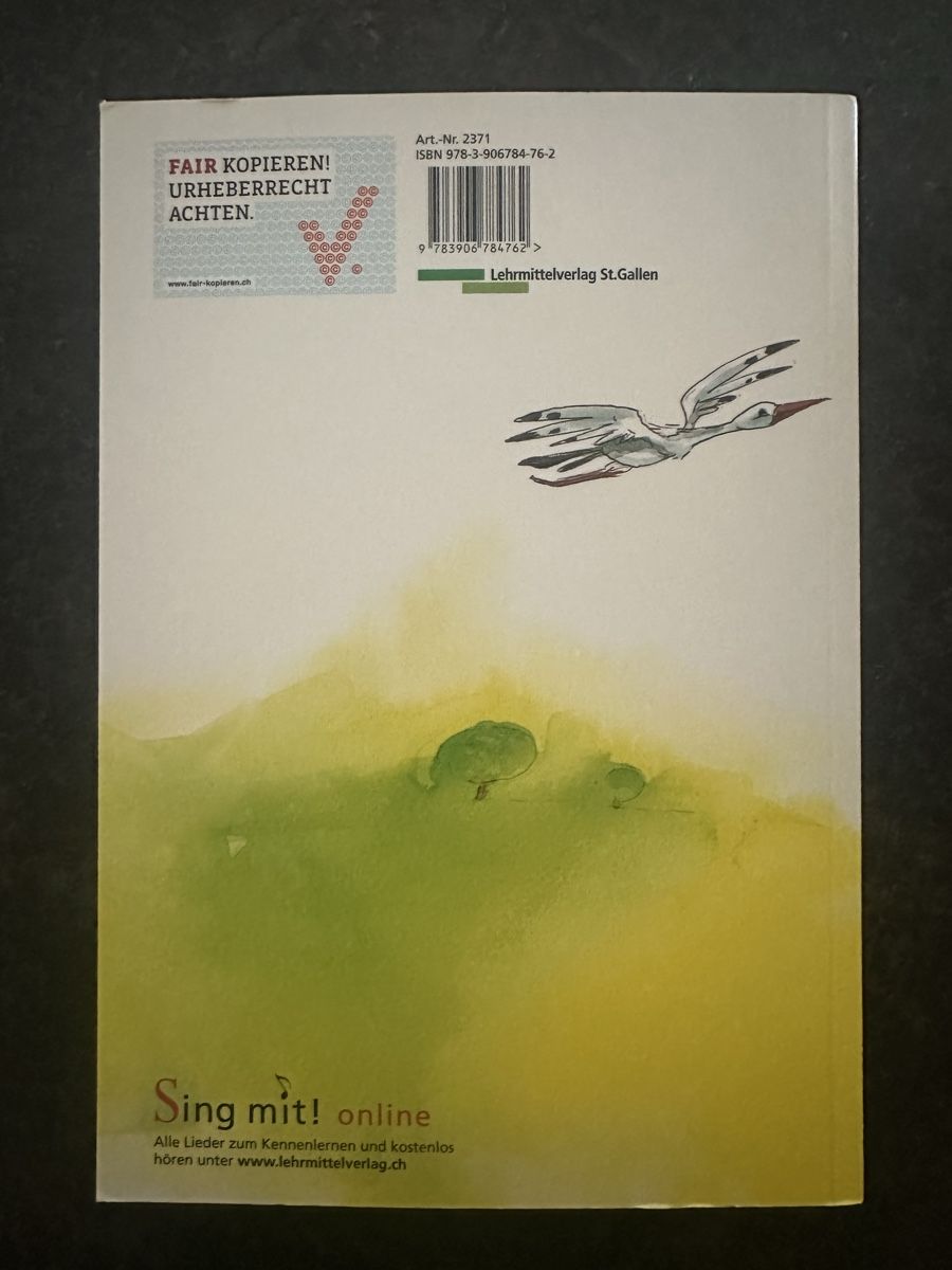 Bücher: Liederbuch Sing mit – Gebraucht aus Beinwil am See von joy_24 2