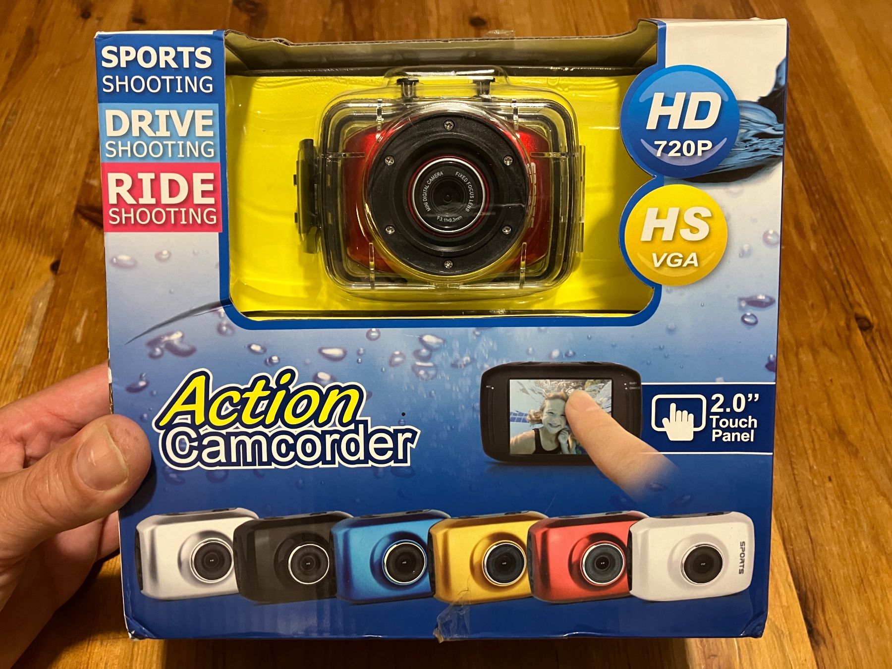 Action Cam: Wasserdichte Action camera – Neuf avec emballage d'origine à Wangen an der Aare par mm27