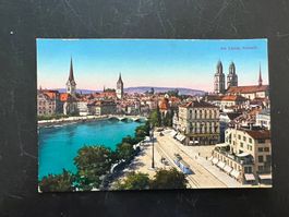 AK    Zürich Altstadt  uralt ungebraucht   (G978)