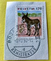 Nr.868 mit Stempelt Esel Zürich
