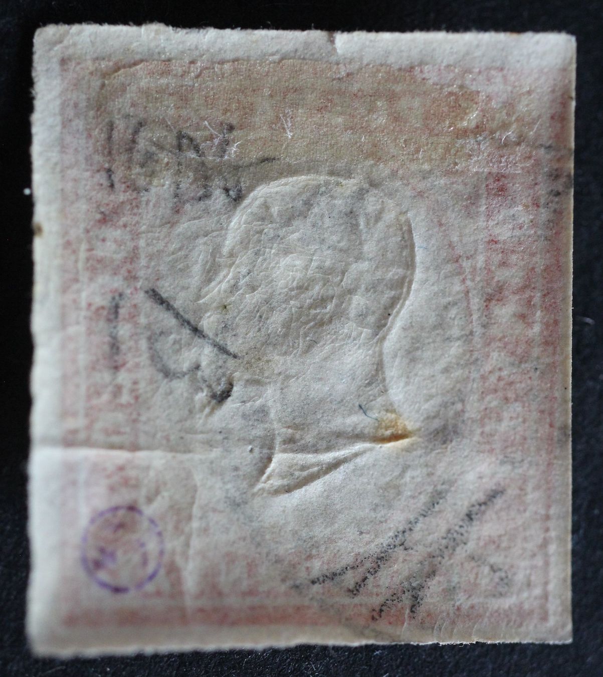 Alle Briefmarken: Sardinien MNr. 13d 40 Centesimi gestempelt – Gebraucht aus Aesch BL von Orathai1 1