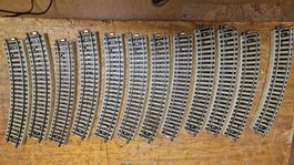 Märklin Metallgleis 5100, 12 Stück