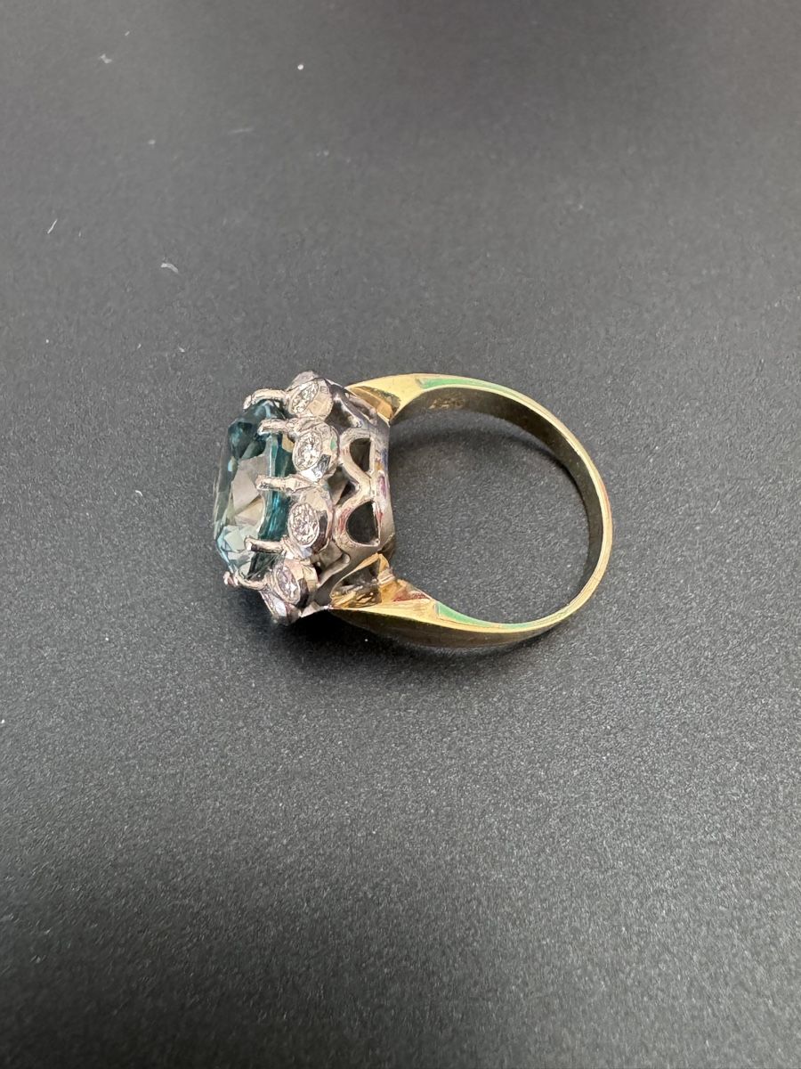 Ringe: Ring Zirkon Gold 750 – Gebraucht aus Au ZH von parabellum60 3
