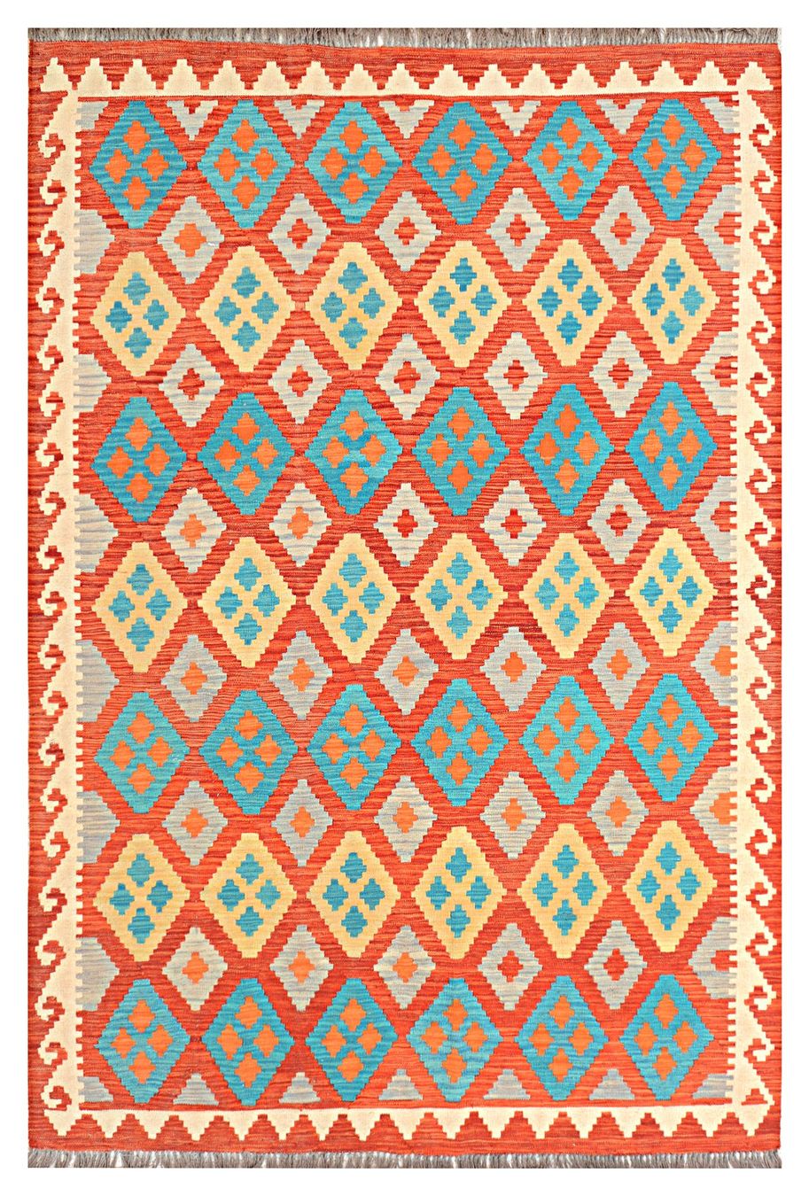 Kelim Tappeti: Oriente Kelim Teppich 300x200 cm – Nuovo e nell'imballaggio originale da Lahore venduto da Fairways79 2