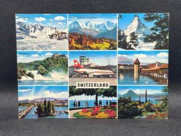 Switzerland: Diavolezza, Eiger, Mönch, Jungfrau, Matterhorn.