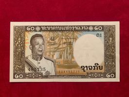 LAOS - 20 Kip 1963 - Unzirkuliert / Non Circulé