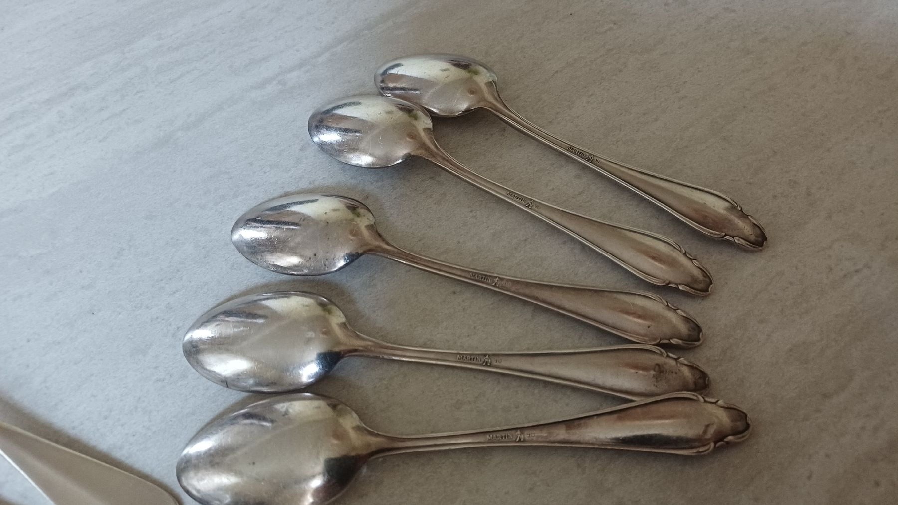Set di posate: Lot Besteck versilbert  – Usato da Flawil venduto da Pinkmalibu 2
