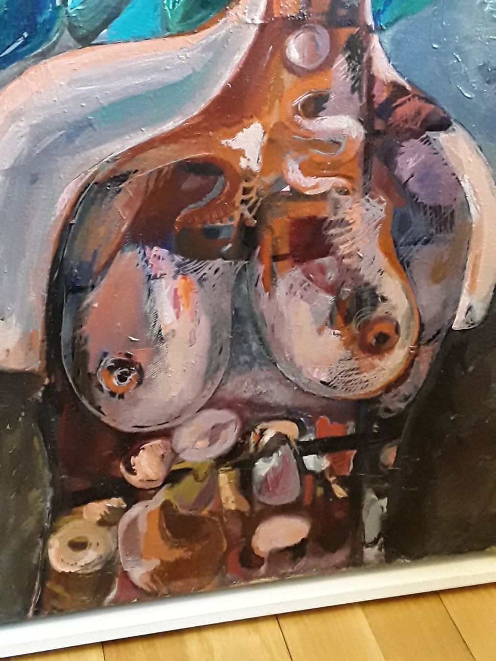 Dipinti: Rolf Lipski Oelgemälde ca 1970-75 – Usato da Zürich venduto da sanwit 4