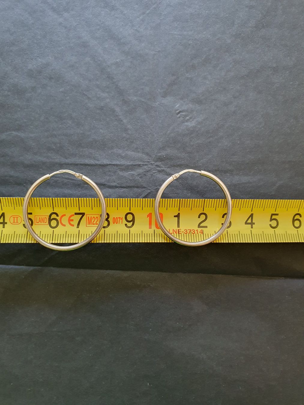 Orecchini pendenti & Orecchini a lobo: Orecchini argento 925, diametro 3 cm – Usato da Langnau am Albis venduto da dav_n72f 1