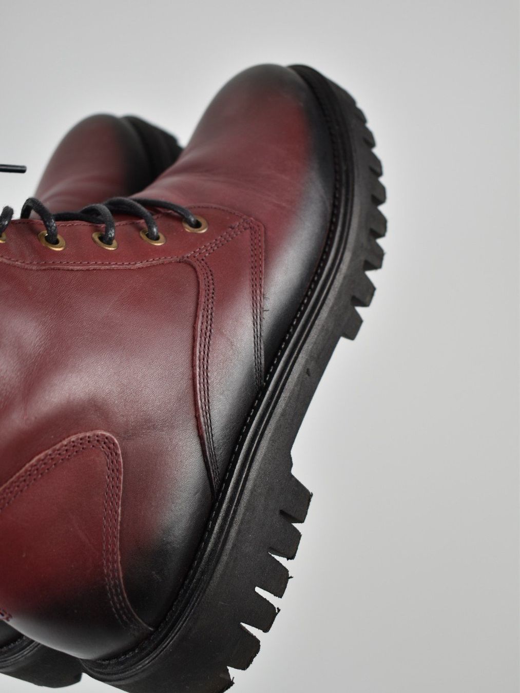 Tommy Hilfiger Scarpe da donna: Tommy Hilfiger Boots, Leder, dunkelrot, Gr.41 – Usato da Nürensdorf venduto da 2ND_STORY 6