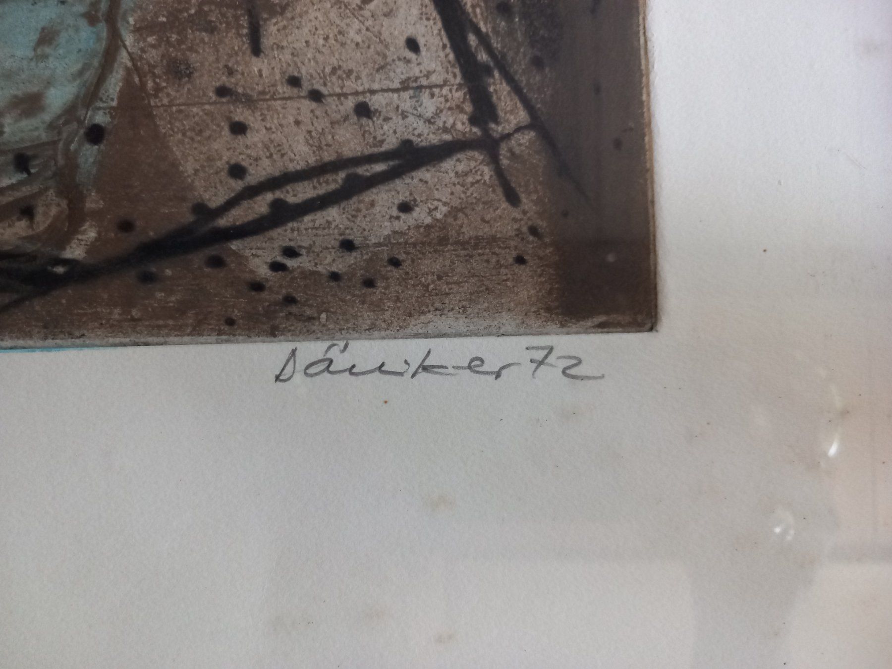 Foto & Immagini: Eingerahmtes Bild von Däniker 1972 – Usato da Uitikon Waldegg venduto da pkuster 3