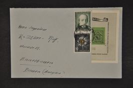1943 W17R auf Brief
