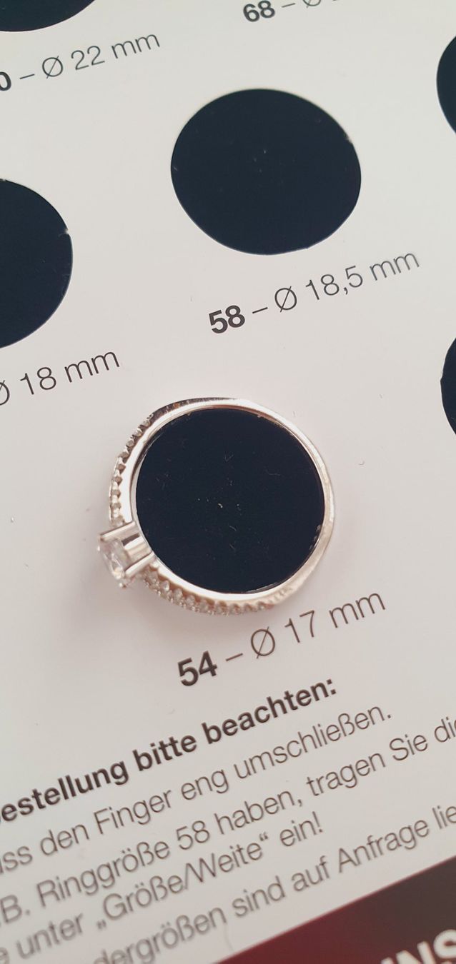 Anelli: Silber Ring 925er Neu Grösse 16.5 = 52 – Nuovo (secondo la descrizione) da Stansstad venduto da InStyle8 5