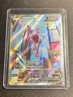 carta pokémon mewtwo V alternate art 072/078 pokémon go 