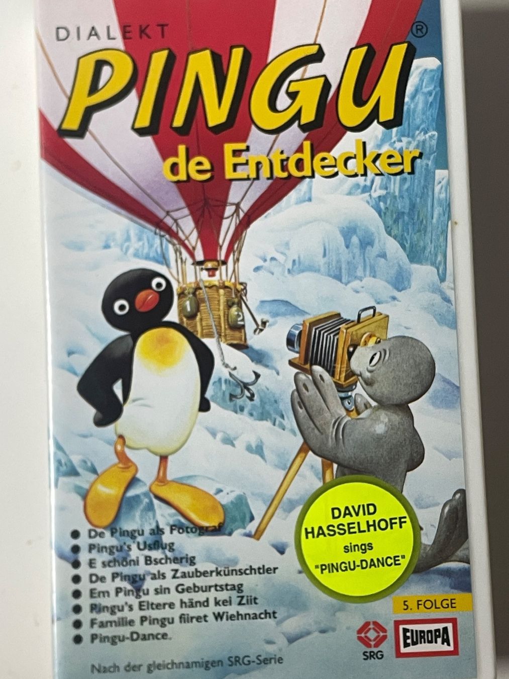 Tutti i VHS: Pingu – Usato da Muri b. Bern venduto da AdidasCollector