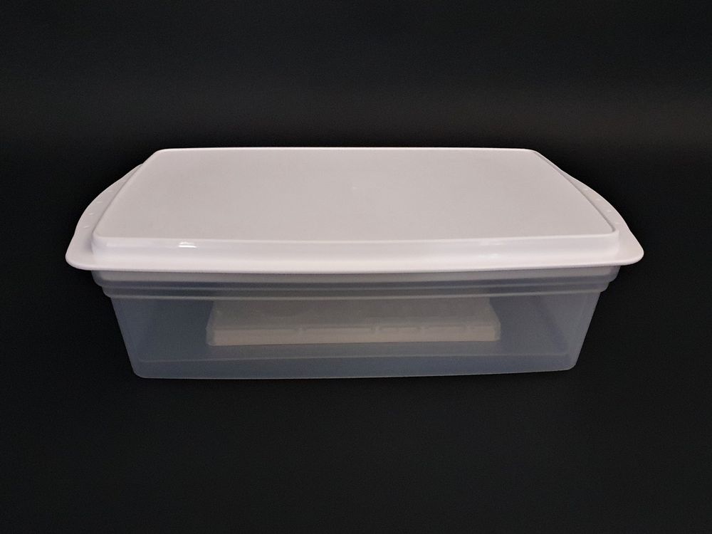 2 Edelstahl-Aufschnittboxen 1,3L – Stapelbar, Luftdicht & Spülmaschinenfest Für Kühlschrank-Organizer
