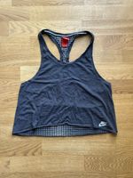 Nike Sport Tank Top - Grau/Weiss - Gr. S