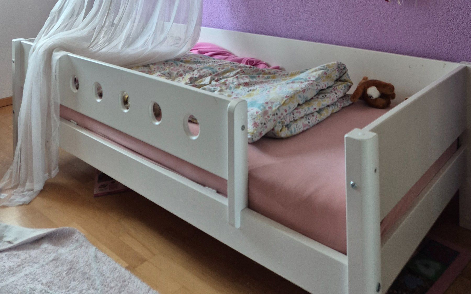 Flexa Betten: Flexa Einzelbett mit Ausfallschutz – Gebraucht aus Roggwil TG von dangehrn