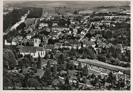Kirchberg BE Flugaufnahme Nr.8965g ,  1939