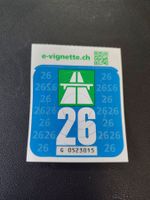Autobahn Vignette 2026 Neu, ungebraucht und ***PORTOFREI***
