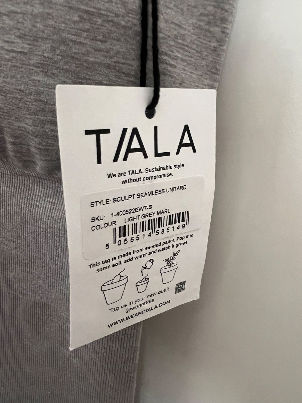 Tute: Wearetala, Sculpt Seamless Unitard, Grau, S – Nuovo e nell'imballaggio originale da Grindelwald venduto da wand_24 3