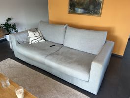 2x Sofa grau 3-Sitzer guter Zustand