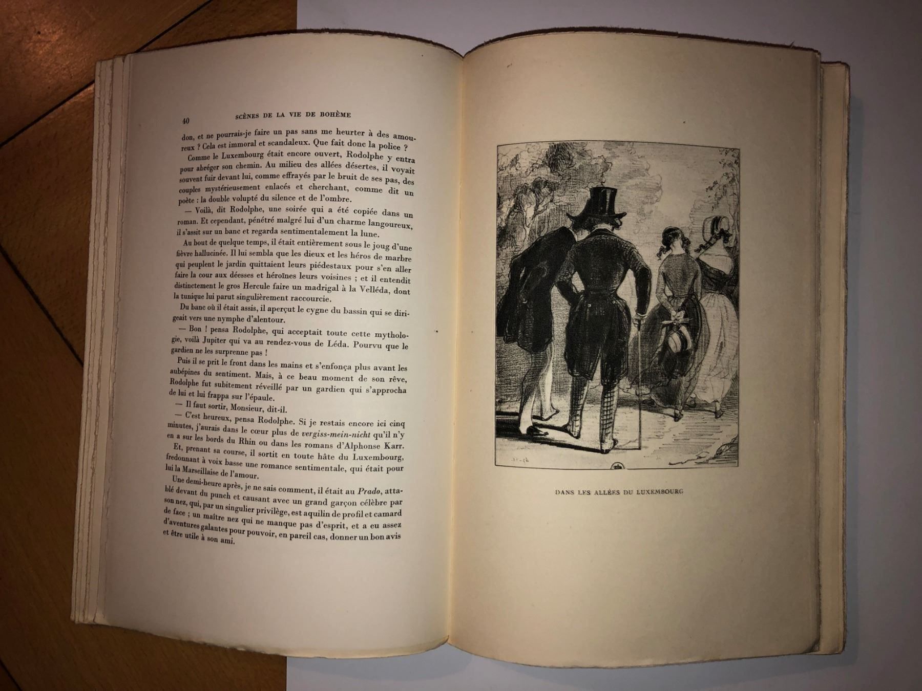 Libri: H. Murger: Scènes de la vie de Bohème. – Usato da Zürich venduto da allp 5
