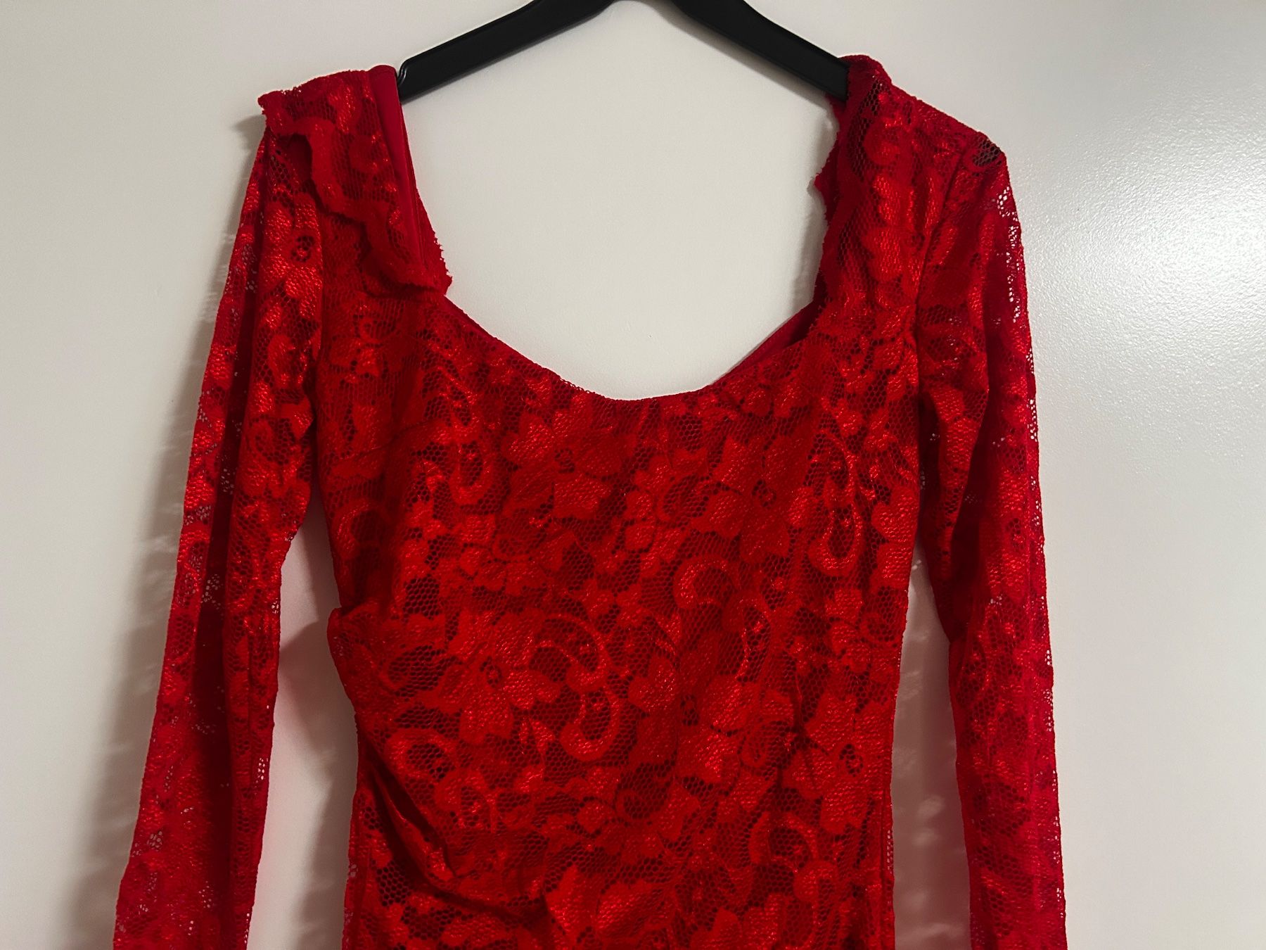 Vestiti: Spitzenkleid Kleid Rot Elegant Gr M NEU – Nuovo e nell'imballaggio originale da Regensdorf venduto da Spyke55 1
