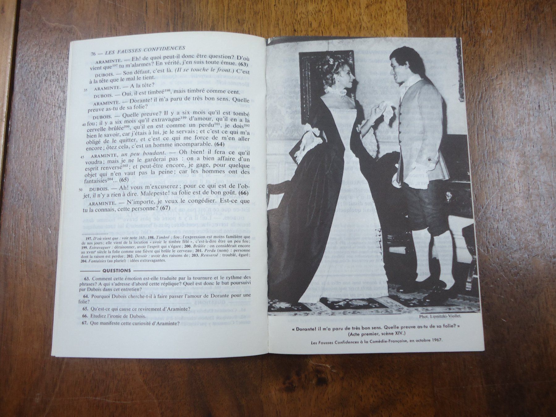 Libri: Les fausses confidences - Marivaux – Usato da Vessy venduto da bm.par 2