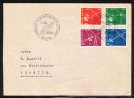 1952, 100 Jahre Nachrichtenwesen auf FDC