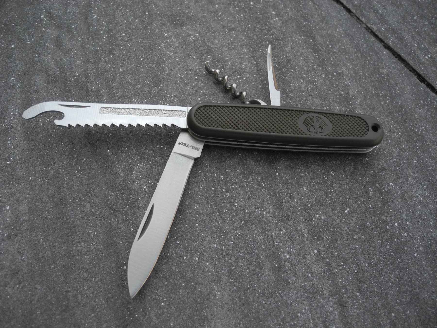 Coltelli tascabile: Bundeswehr Militär Messer Armee – Nuovo (secondo la descrizione) da Reinach AG venduto da Huckleberrysix 1